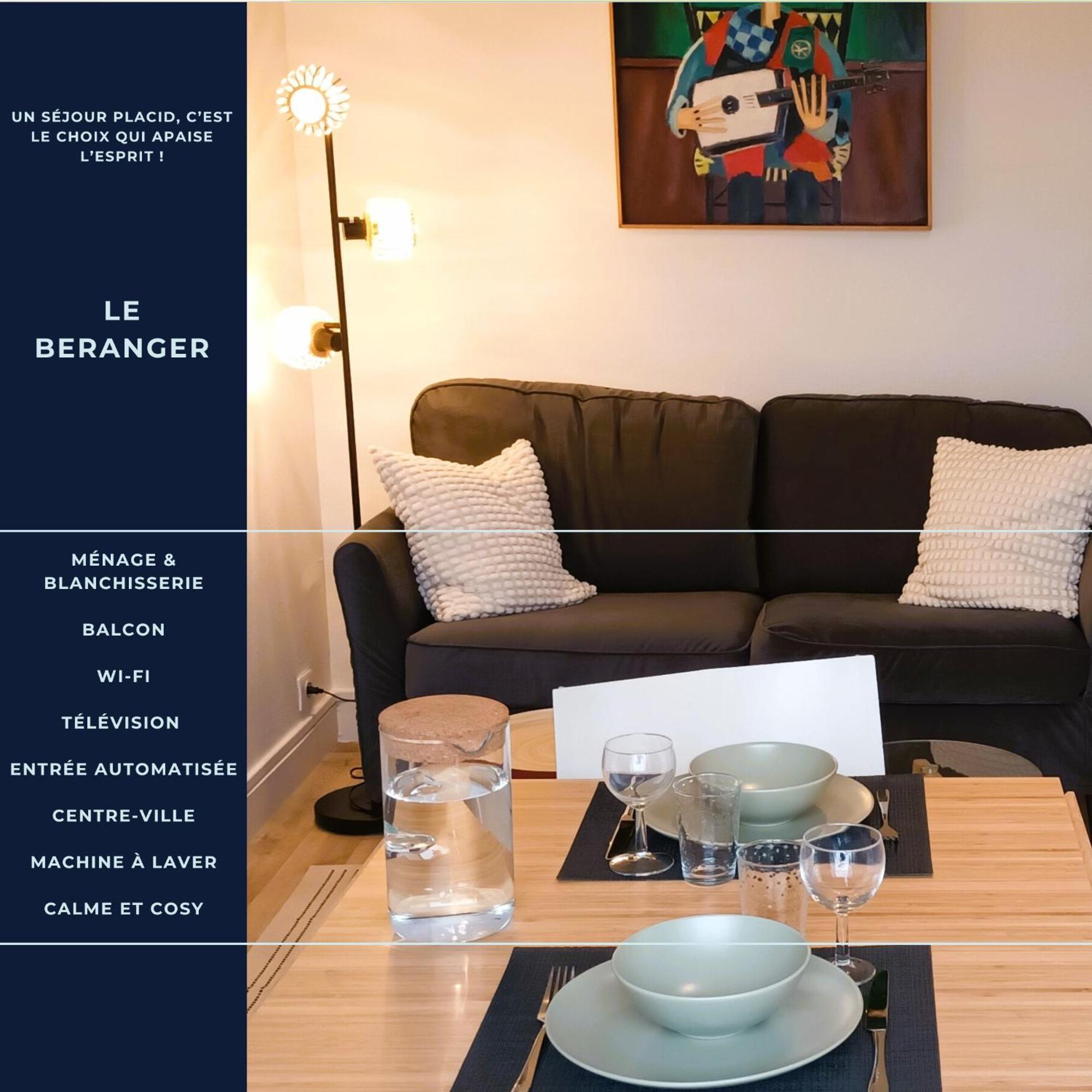 Le Beranger T2 Centre Wifi Balcon Apartman Tours Kültér fotó